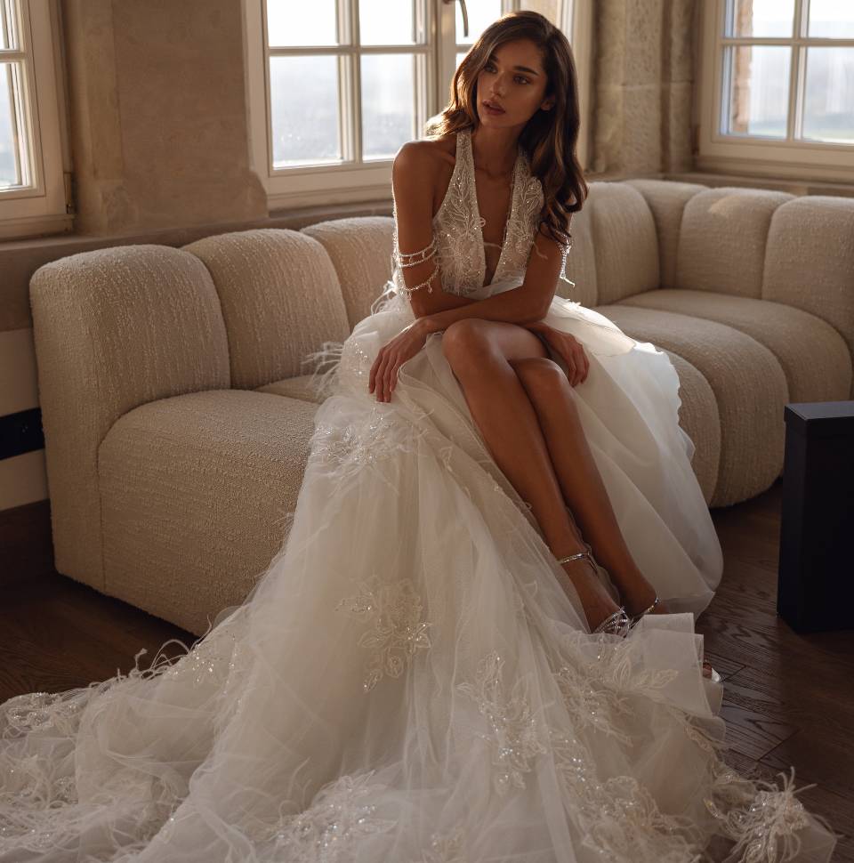 Νυφικό TABEYA με SWAROFSKI